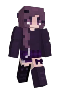 Mikulinka Minecraft avatar full body