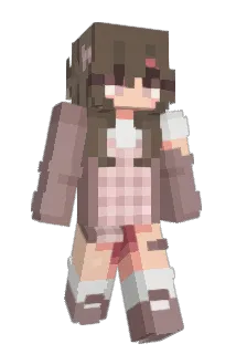 MilaLhama Minecraft avatar full body