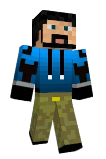 MileAxel Minecraft avatar full body