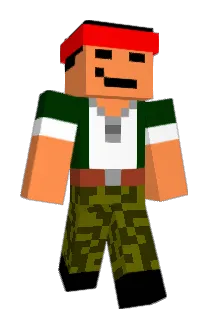 Milenkor Minecraft avatar full body