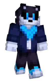 MilesGlitch Minecraft avatar full body