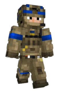 MilitaryMan14 Minecraft avatar full body