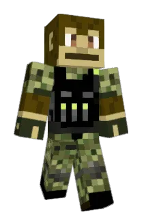 Militarym0nkey Minecraft avatar full body