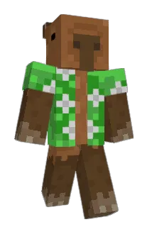 MilkMoney_ Minecraft avatar full body