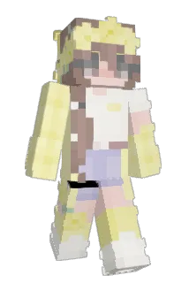 MilkaVio Minecraft avatar full body