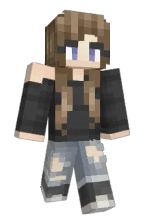 MilkaWaves Minecraft avatar full body