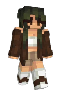 MilkiCoconut Minecraft avatar full body