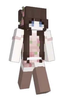 Milkiemei Minecraft avatar full body