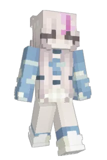 Milkite Minecraft avatar full body