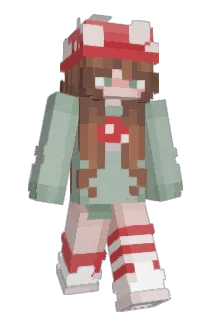 MilkkSticks Minecraft avatar full body