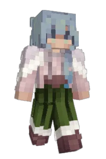Milkkieys Minecraft avatar full body