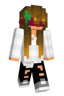 MilkkyBee Minecraft avatar full body