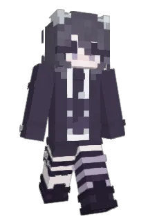 Milktear Minecraft avatar full body