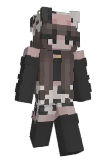 Milktress Minecraft avatar full body