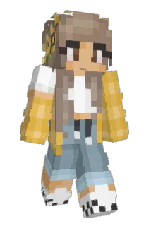 Milkusiaa Minecraft avatar full body
