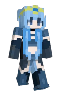 MilkyPride Minecraft avatar full body