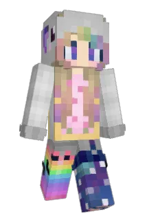 MillieBOMB Minecraft avatar full body