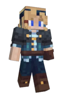 Millitarychest Minecraft avatar full body