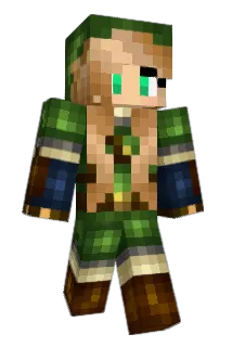 Milouna Minecraft avatar full body