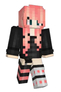 Milsani Minecraft avatar full body