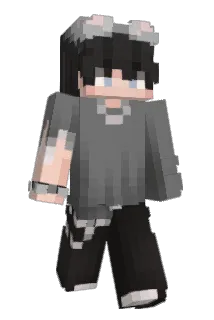 MiluneTV Minecraft avatar full body