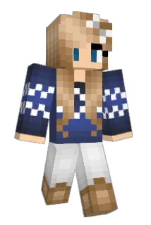 MinGirlz Minecraft avatar full body