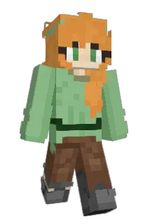 Min_the_Fox Minecraft avatar full body