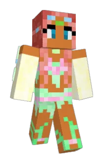 MinaMonkey Minecraft avatar full body