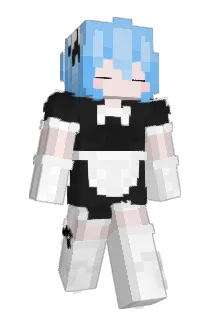 MinatoaquaMea Minecraft avatar full body