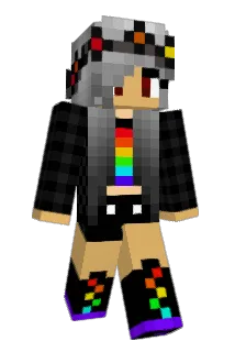 Minatosaki Minecraft avatar full body