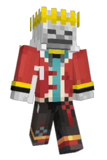 MineSkelleton Minecraft avatar full body