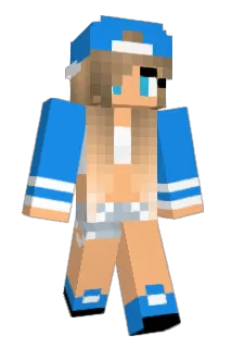Mine_Girl11 Minecraft avatar full body