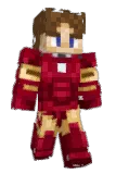 MinecraftFire1 Minecraft avatar full body