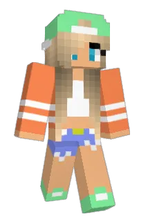 MinecraftSister3 Minecraft avatar full body