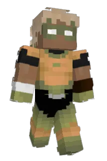 Minecraft_Manny Minecraft avatar full body