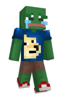 Minelaster Minecraft avatar full body