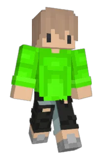 MinelessGHG Minecraft avatar full body