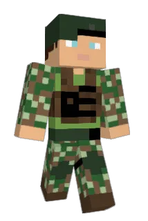 MinerManSky Minecraft avatar full body