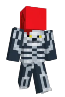 Mineraranha Minecraft avatar full body