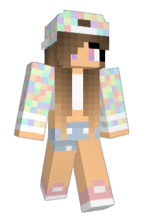 Minergirl1504 Minecraft avatar full body