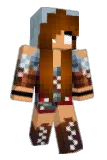 Minervafire Minecraft avatar full body