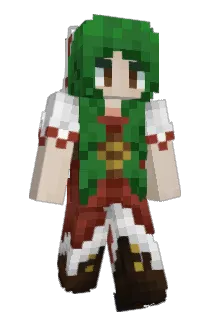MiniManuela Minecraft avatar full body