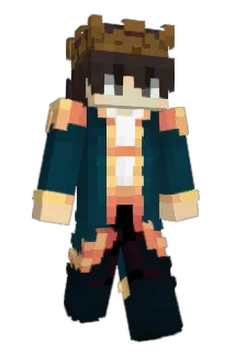 Minicated Minecraft avatar full body