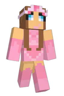 MinieQueen Minecraft avatar full body