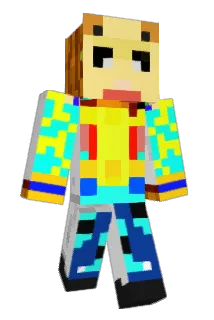 Minielch Minecraft avatar full body