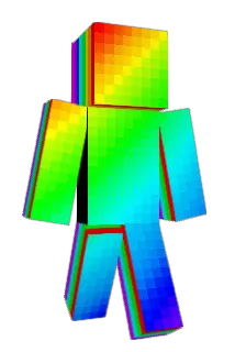 Minigelato Minecraft avatar full body