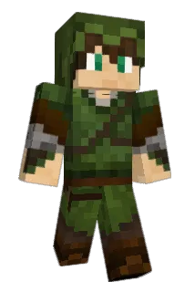 Minigoal Minecraft avatar full body