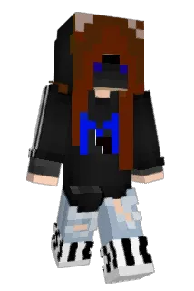 MinikatzeYT Minecraft avatar full body