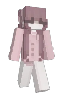 Miniki Minecraft avatar full body