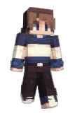 Mininell Minecraft avatar full body